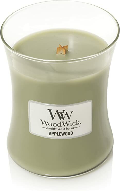 Applewood Hourglass Candle, Medium