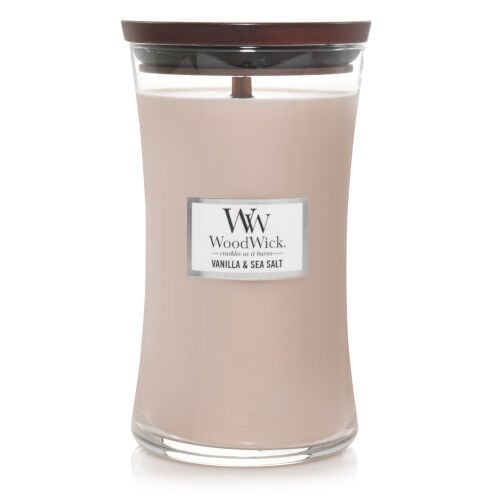 Vanilla & Sea Salt Large Hourglass Scented Candle