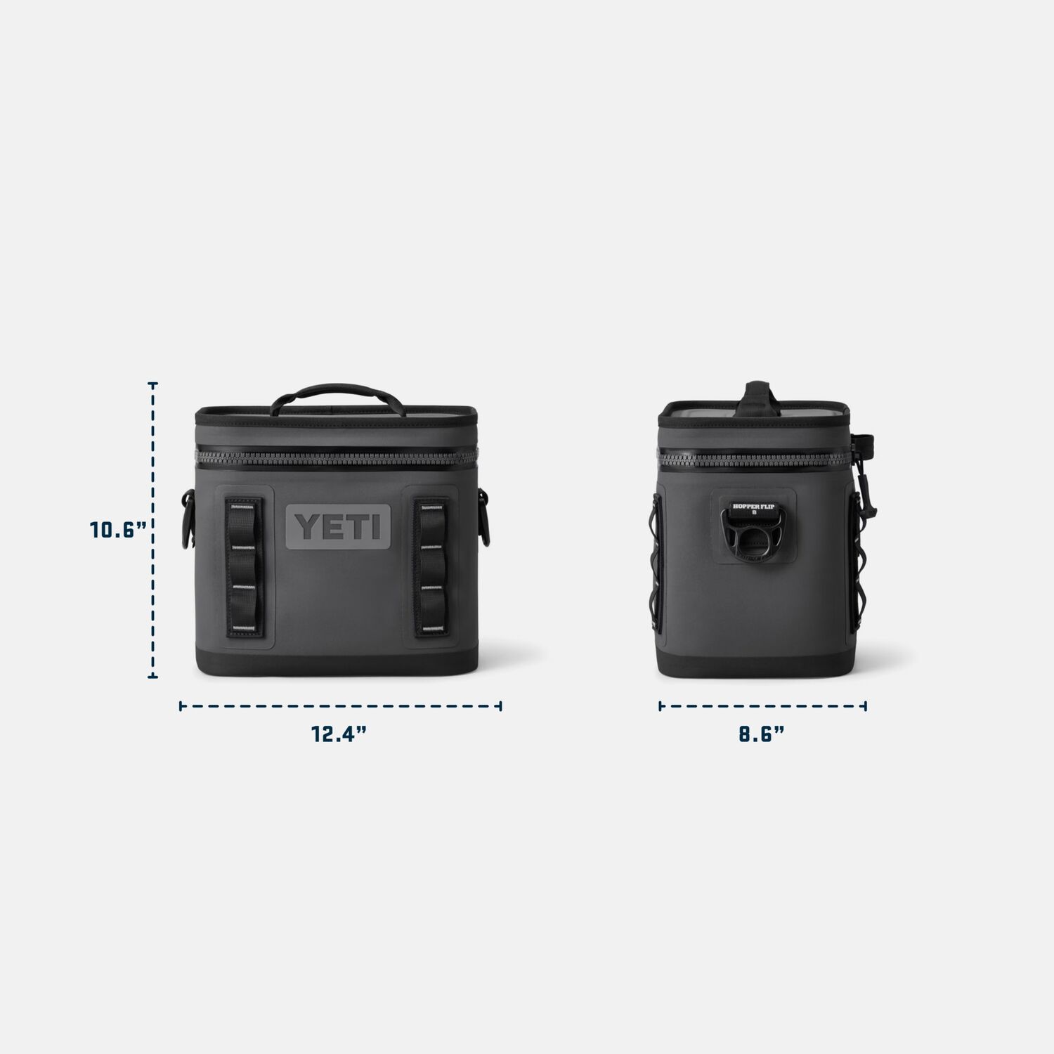 Yeti Hopper Flip 8 Charcoal Soft Cooler