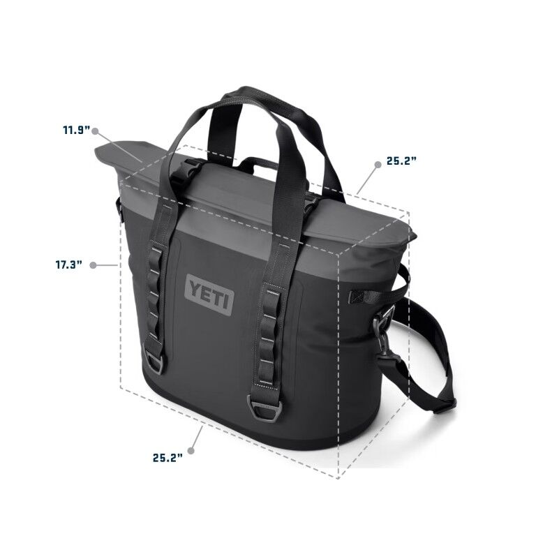 Yeti Hopper M30 Charcoal Tote Soft Cooler