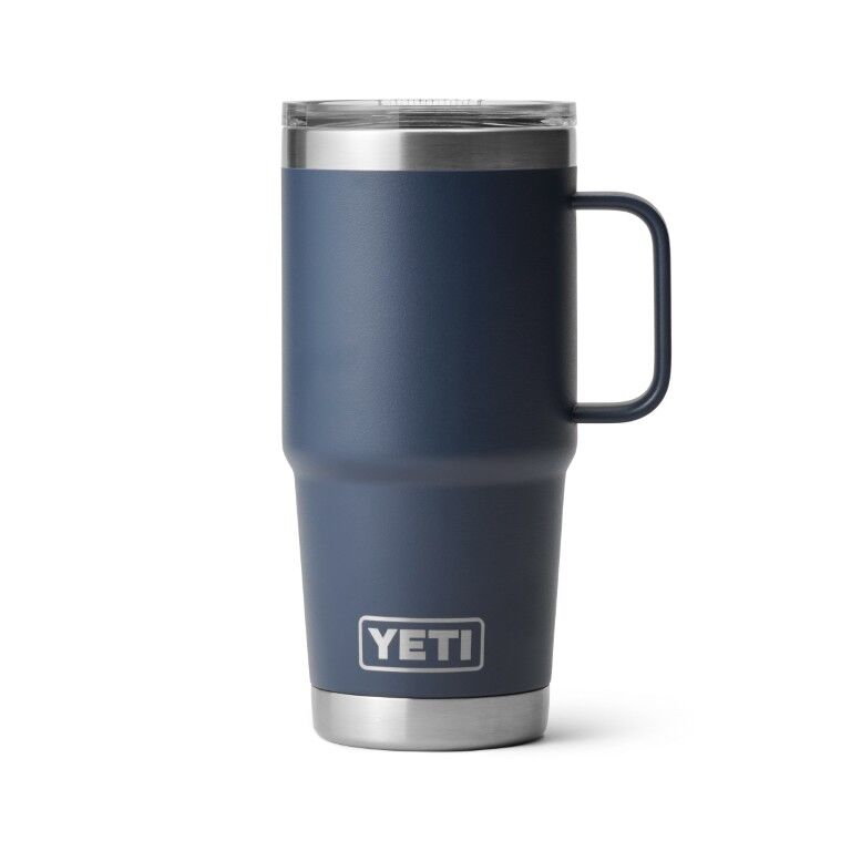 Yeti Navy Rambler Travel Mug With Stronghold Lid, 20-Oz