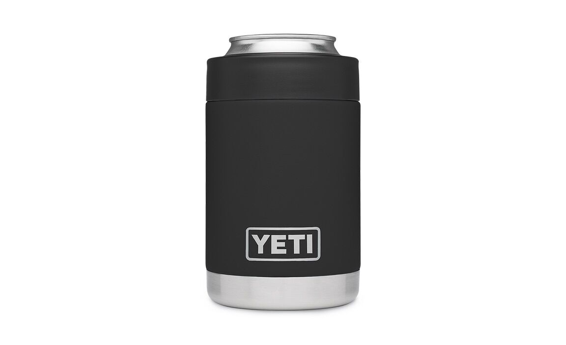 Yeti Rambler Black Colster Can Cooler, 12-Oz