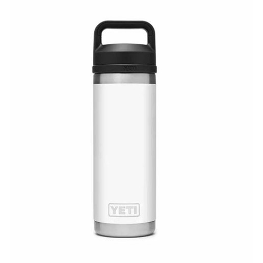 Yeti Rambler Bottle With Chug Cap - White, 18 oz