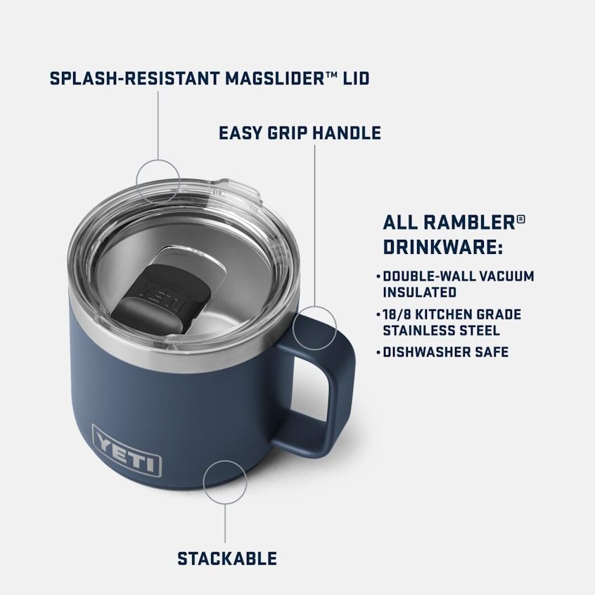 YETI Stackable Mug Rambler, 14-Oz