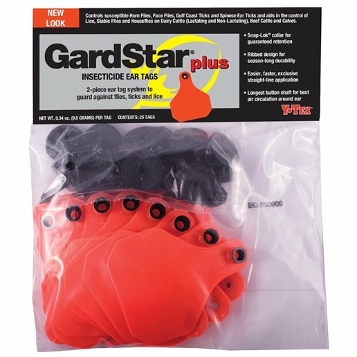 Gard Star Insecticide Ear Tag 25 Count