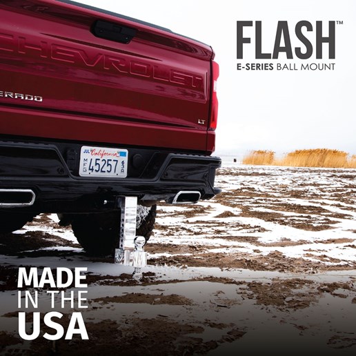 FLASH™ E Series 2-In Ball Mount Hitch with 6-In Drop