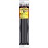 14.6-In Heavy Duty Cable Ties in UV Black, 25-Ct