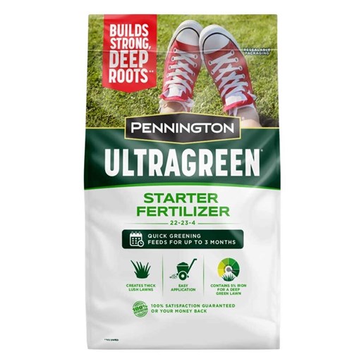 Pennington Ultragreen Starter Fertilizer 22-23-4, 14-Lb Bag