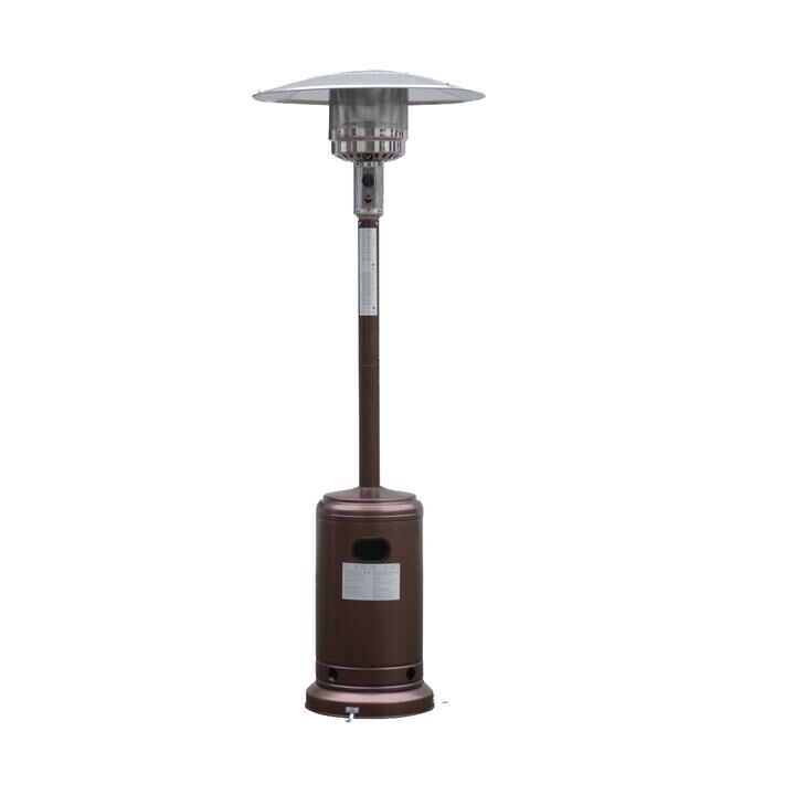 Hammered Bronze Patio Heater