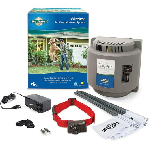 Instant Wireless Pet Containment System™ Kit Collars, Leashes
