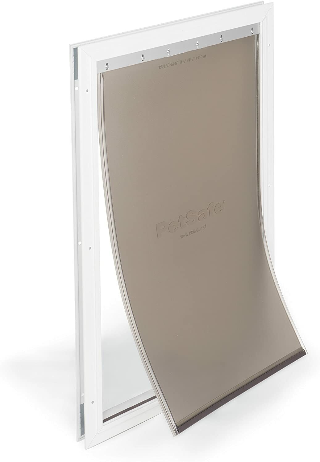 Freedom Aluminum Pet Door in White, X-Large