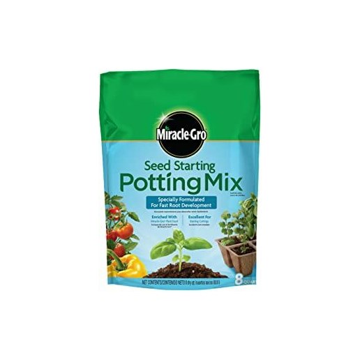 Miracle-Gro Seed Starting Potting Mix, 8-qt Bag
