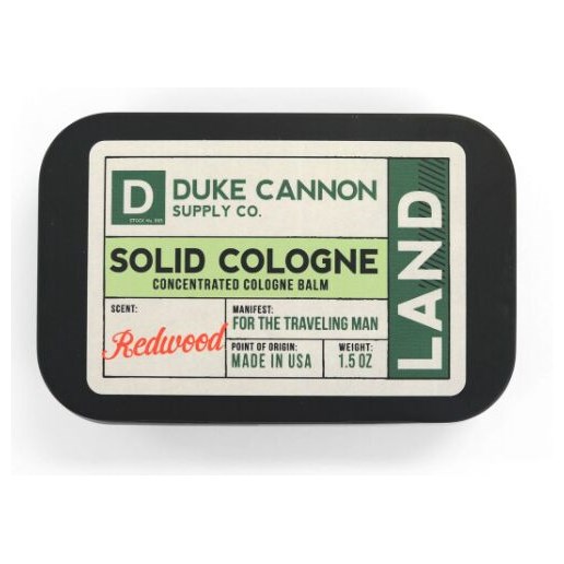 Solid Cologne Balm in Land, 1.5-Oz Tin