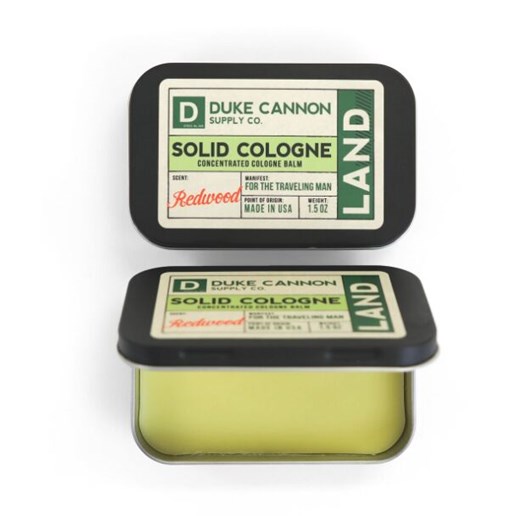Solid Cologne Balm in Land, 1.5-Oz Tin
