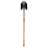 16Ga Round Point Shovel with 48-In Hardwood Handle