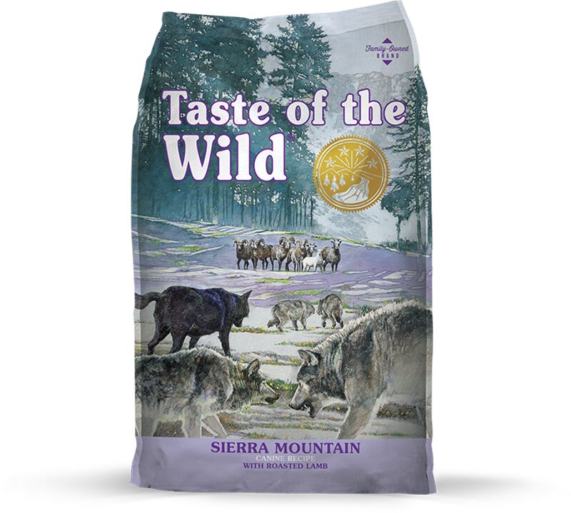 Taste of the Wild Sierra Mountain Roasted Lamb Adult Dry Dog Food, 5-Lb Bag 