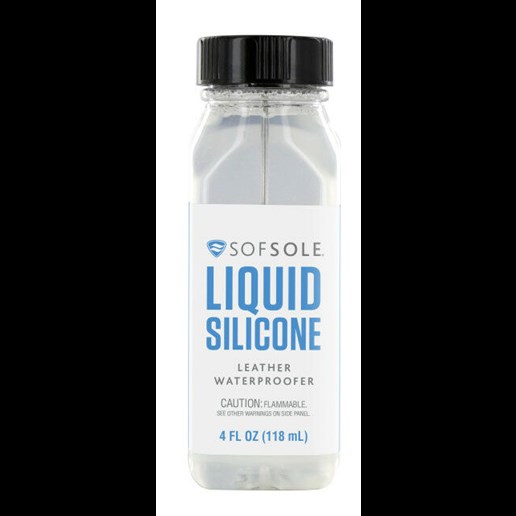Liquid Silicone Leather Waterproofer, 4-Oz Bottle