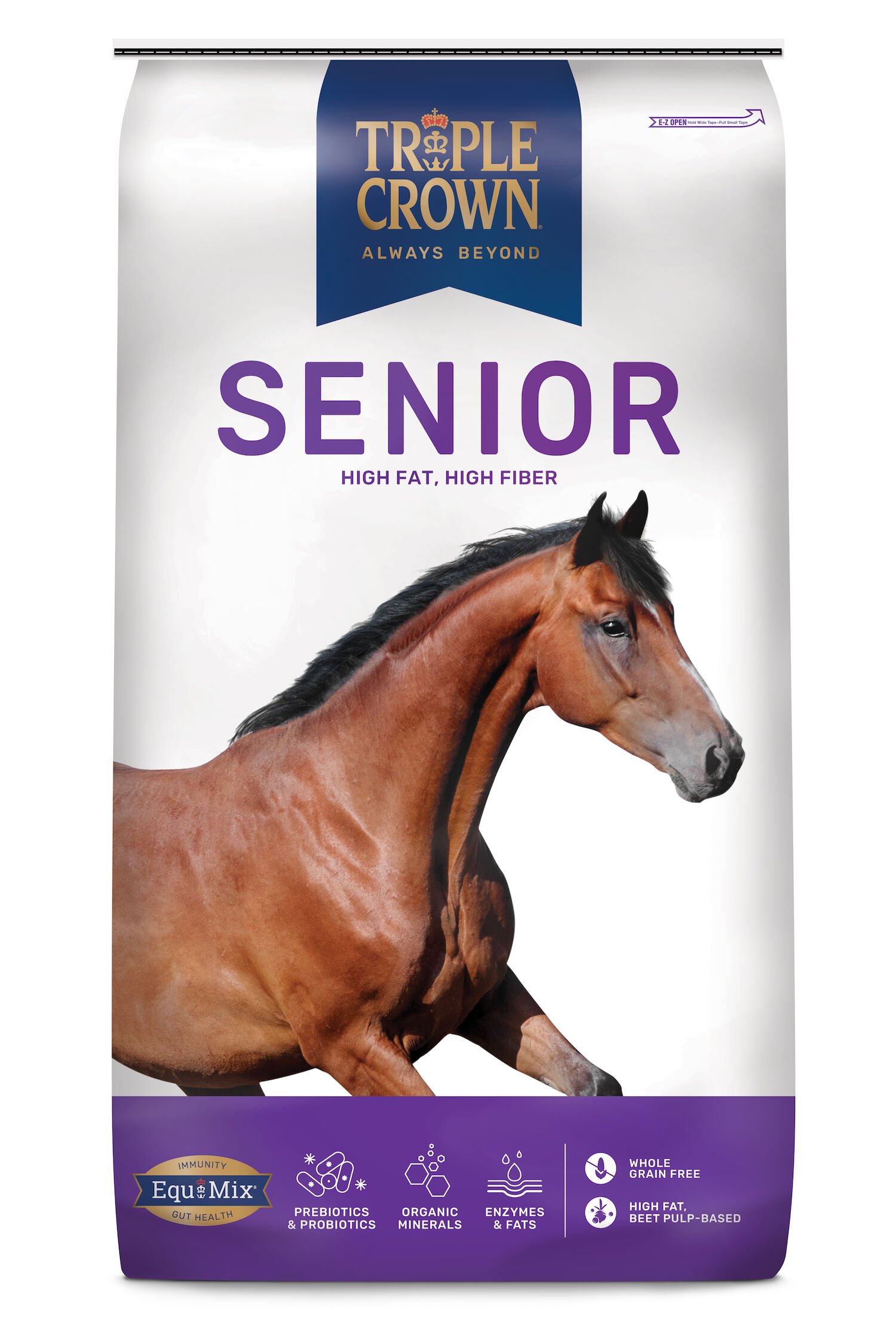 Triple Crown Senior Equine Feed, 50-Lb Bag