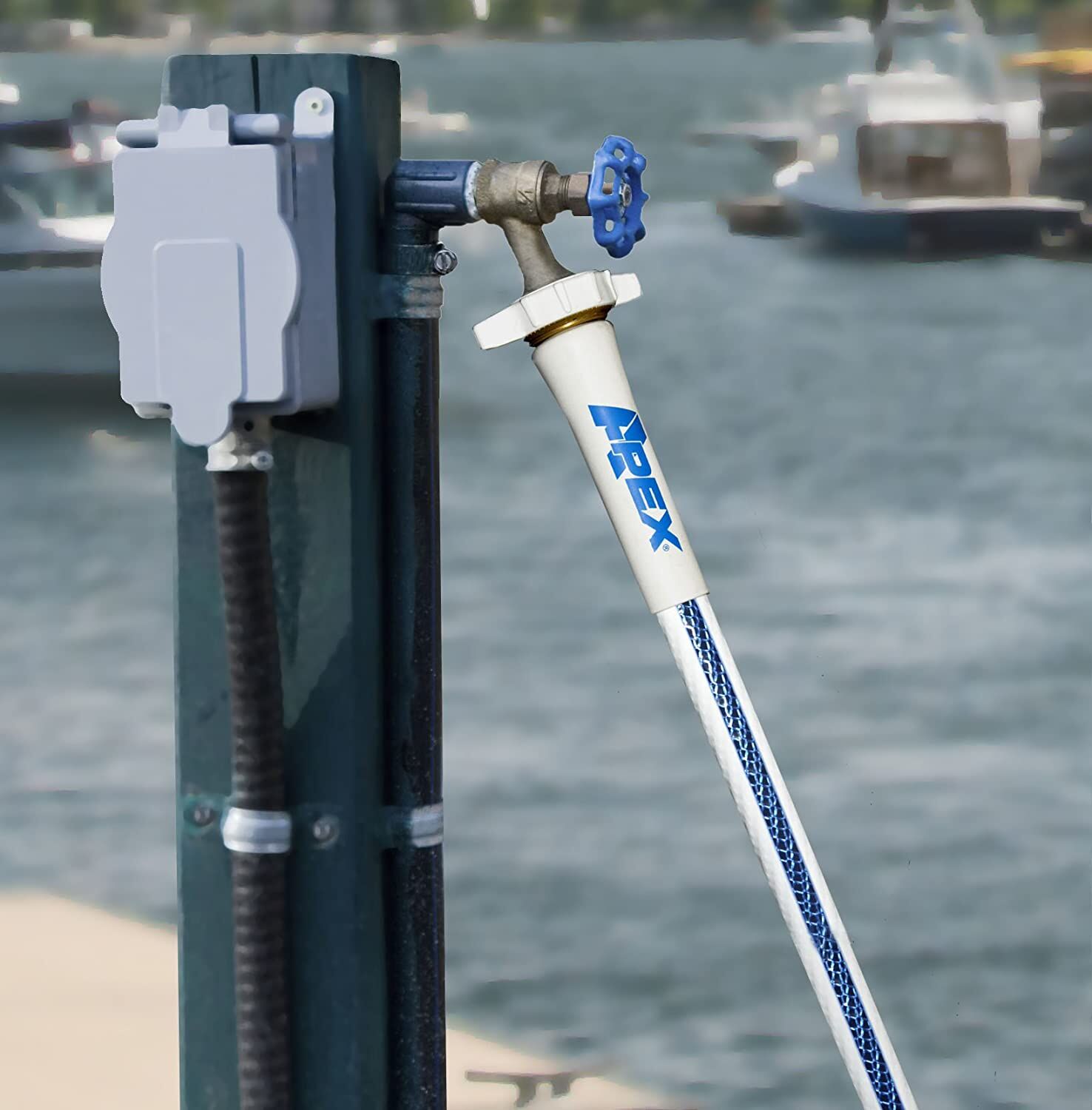 Apex 1/2-In x 25-Ft NeverKink Boat & Camper Drinking Water Safe Hose