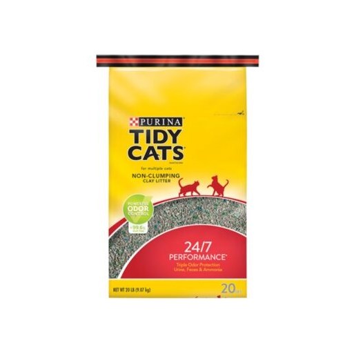 Tidy Cats 24/7 Performance Non-Clumping Cat Litter, 50-Lb Bag