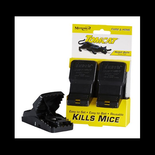 Tomcat Heavy Duty Reusable Mouse Trap, 2 Pack - Pest Control