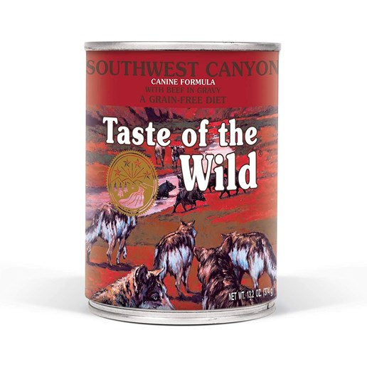 Taste of the Wild Southwest Canyon Adult Wet Dog Food, 13.2-Oz Can