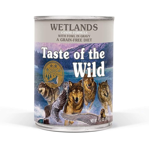Taste of the Wild Wetlands Wild Fowl Adult Wet Dog Food, 13.2-Oz Can