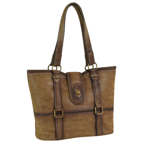 Women's Tote Bag in Burnished Brown