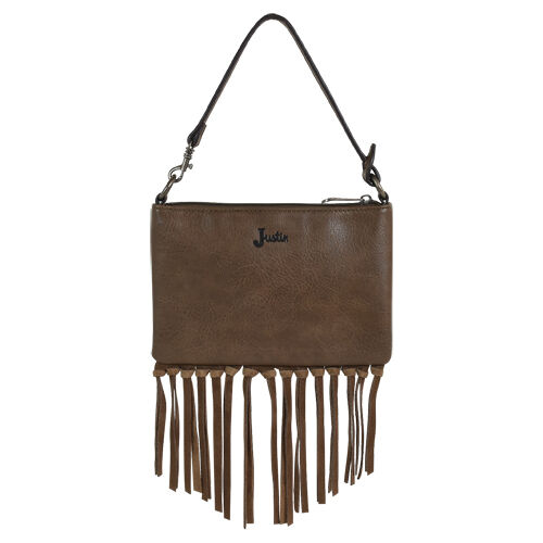 Women's Tooled Mini Shoulder Bag in Washed Turquoise
