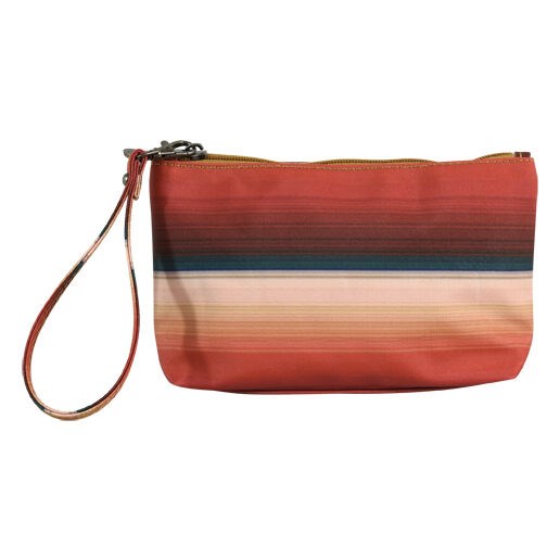 Women's Essentials Pouch in Ombre Stripes
