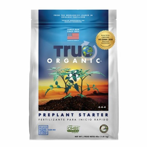 True Organic Preplant Starter Food, 4-Lb