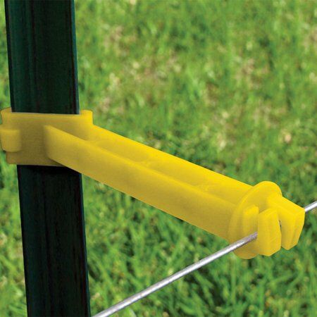 Patriot 5-In Backside T-Post Extender in Yellow, 25-Pk