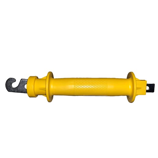Rubber Gate Handle in Yellow