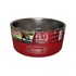 Double Wall Stainless Steel Pet Bowl in Red