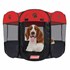 Flexible Playpen for Dogs in Red, Large