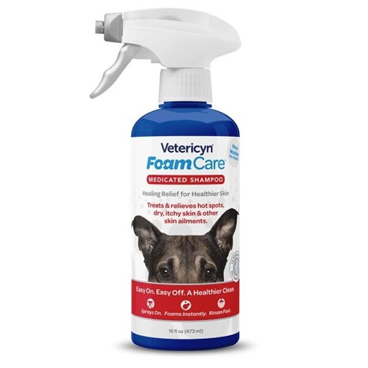Vetericyn Foamcare® Medicated Pet Shampoo, 16-Oz