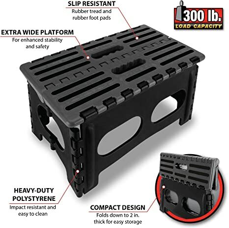 Lightweight Step Stool, 15-In