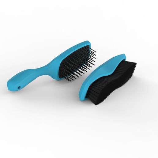 Stiff Body Brush & Mane & Tail Brush Kit