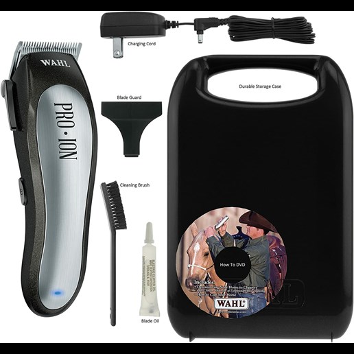 WAHL Pro Ion® Rechargeable Horse Clipper Kit