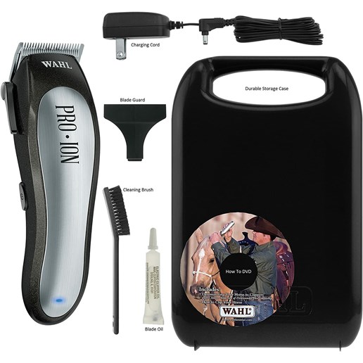WAHL Pro Ion® Rechargeable Horse Clipper Kit