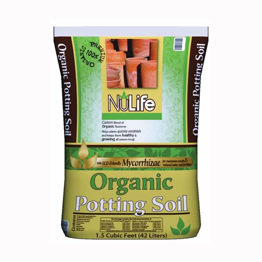 NuLife Organic Potting Soil, 1.5-Cu Ft Bag