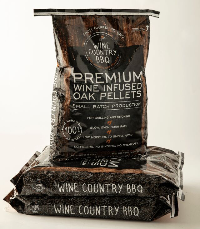 Premium Wine Infused BBQ Pellet Fuel, 20-Lb