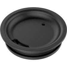 10-Oz Standard Mouth Wine Tumbler Lid in Black