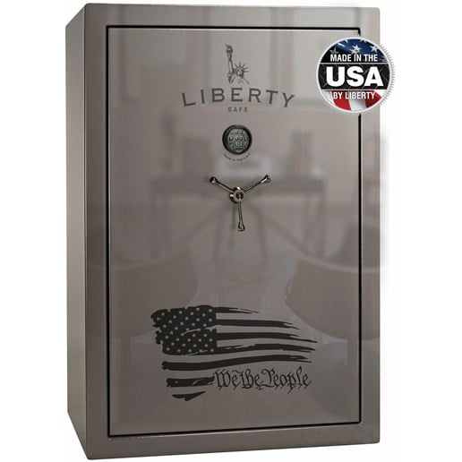 Liberty Safe We The People 60 Gun Safe in Gray Gloss