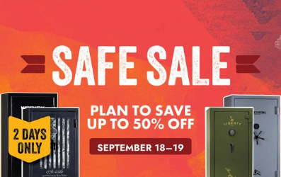 SAFE SALE PLAN TO SAVE UP TO 50% OFF SEPTEMBER 18-19 2 DAYS ONLY