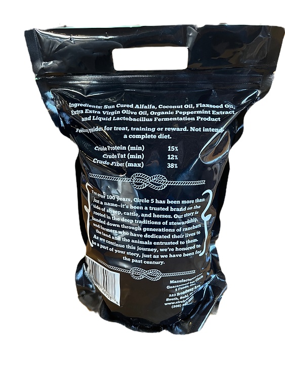 Circle 5 Feeds EquiPeach Nugget Healthy Treats, 4-Lb