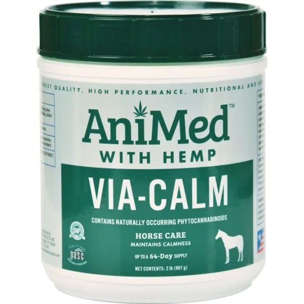 AniMed Via-Calm With Hemp, 2-Lb