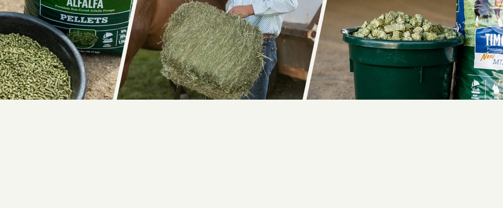 Hay products